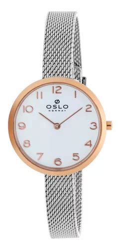 Rel Gio Oslo Feminino Oftsss T B Sx Rose Gold Parcelamento Sem Juros