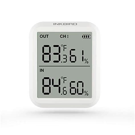 Inkbird Ith 20r Indoor Outdoor Thermometer Wireless Hygrometer With 3 Wireless Remote Sensors