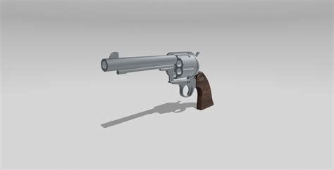 Stl File Cattleman Revolver From Red Dead Redemption 2 😵 ・3d Printer