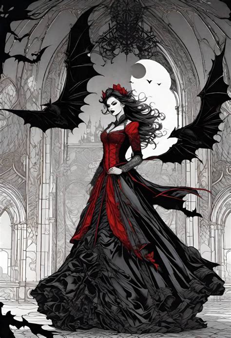 Vampire Queen Illustration 219 By Ionicai On Deviantart