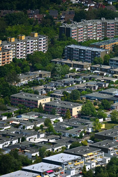 Kiel Von Oben Plattenbau Hochhaus Wohnsiedlung Im Ortsteil