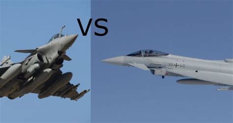 Eurofighter Typhoon vs Dassault Rafale - Defence Aviation