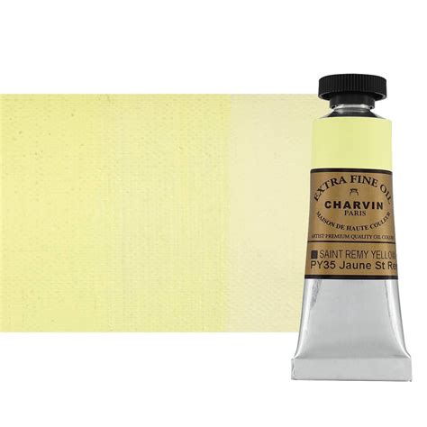 Charvin Oil Saint Remy Yellow Extra Fine Ml Paint Jerry S Artarama