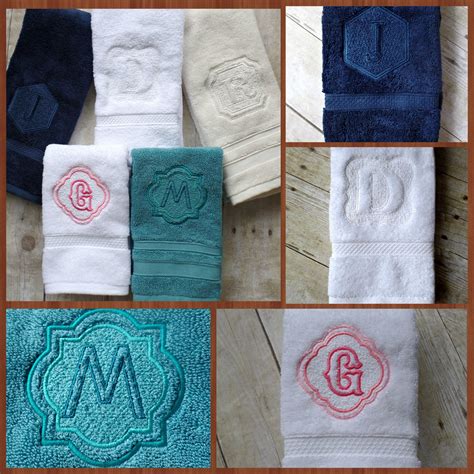 Embossed fonts for towels, option I own | Towel, Fonts, Gifts