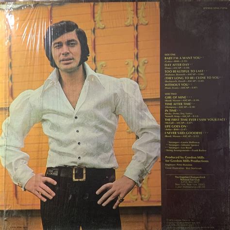 ENGELBERT HUMPERDINCK IN TIME ORIGINAL 1972 PARROT RECORDS XPAS 71056