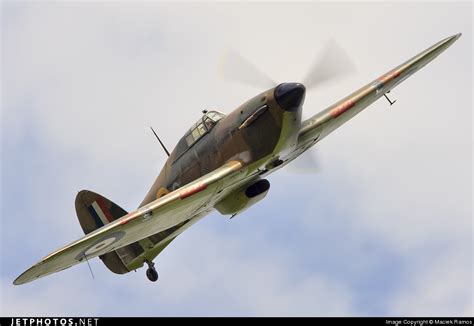 G HURI Hawker Hurricane Mk XII Private Maciek Ramos JetPhotos