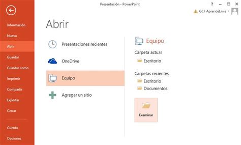 Powerpoint 2013 Cómo Abrir Y Crear Presentaciones