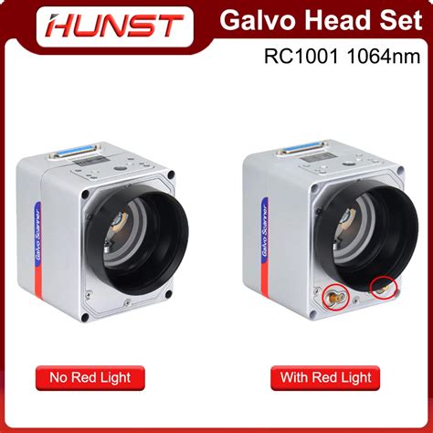 Hunst Fiber Laser Scan Galvo Head Set Sino Galvo Rc1001 1064nm Apeature 10mm Galvanometer