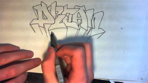 Tutorial Graffiti Comment Faire La 3d Sur Un Graff Debutants