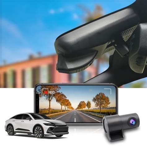 Amazon Fitcamx Front 2160P Rear 1080P Dash Cam Adapts For Toyota