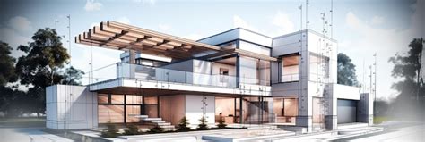 Premium AI Image | Architectural Drawing of a House Blueprint 3D ...