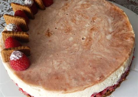 Comment Faire Cheesecake Sans Cuisson Framboise Speculoos Le Plus Simple