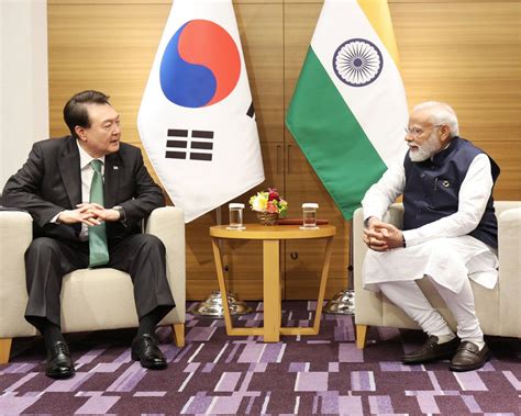 India South Korea Review Strategic Partnership Agree To Deepen