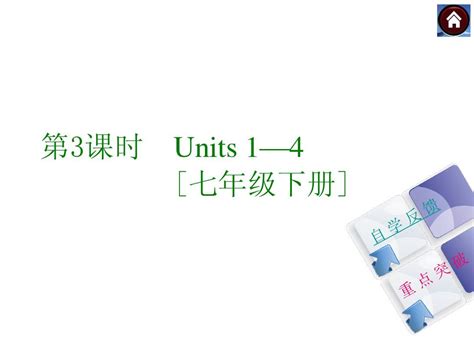 译林牛津版九年级英语复习课件【第3课时】units 1—4 七下 共39张pptword文档在线阅读与下载无忧文档