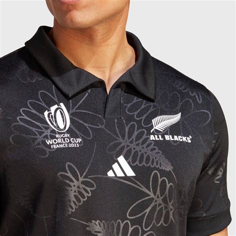 Adidas New Zealand All Blacks Jersey for the 2023 Rugby World Cup ...