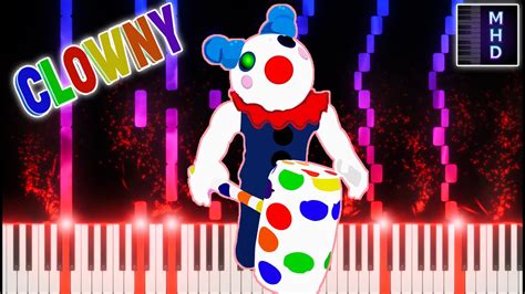 IMPOSSIBLE REMIX Piggy ROBLOX Clowny Theme Song YouTube