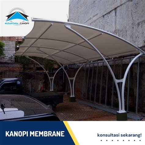 Jual Kanopi Membrane Berkualitas Canopy Atap Membrane Murah Tenda