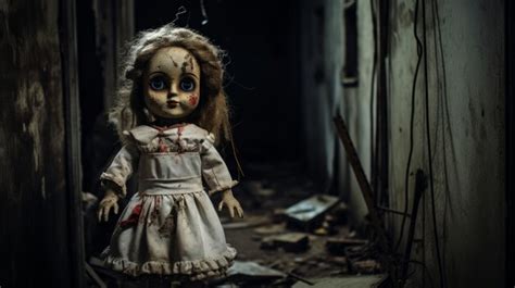 The Haunting Of The Creepy Doll Premium Ai Generated Image