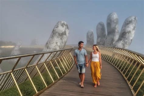 How To Visit The Golden Bridge Vietnam • Life of Y