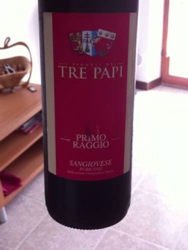 Tre Papi Primo Raggio Sangiovese Vivino Australia