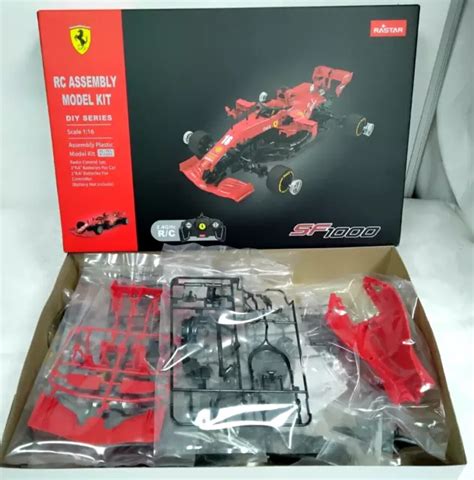 RASTAR FERRARI SF1000 RC Assembly Model Kit 1 16 F1 Formula One Car