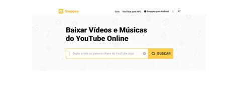 Como Baixar Youtube Em Mp Usando Snappea Online V Deo Converter E