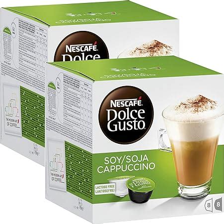 Nescaf Dolce Gusto Soja Capuchino Caf Con Leche De Soja Soy Leche