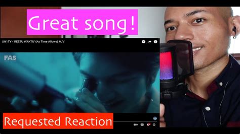 UN1TY RESTU WAKTU As Time Allows MV Reaction SEKSHI V YouTube