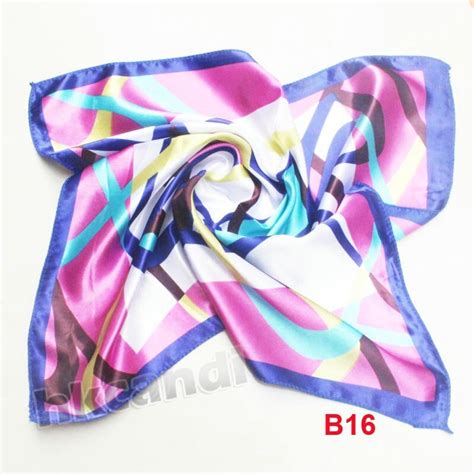 Womens Scarfs Fashionable Silk Scarf Foulard Luxury Neckerchief 50cm