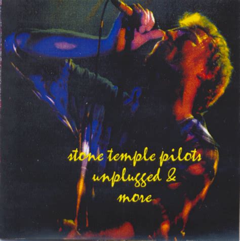 MTV Unplugged More By Stone Temple Pilots Bootleg Grunge Reviews