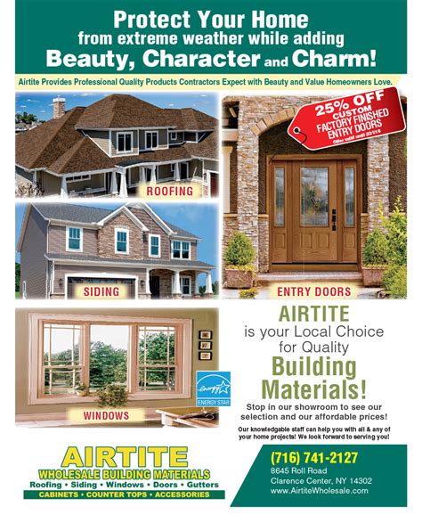 Current Promotions Airtite Wholesale Building Materials