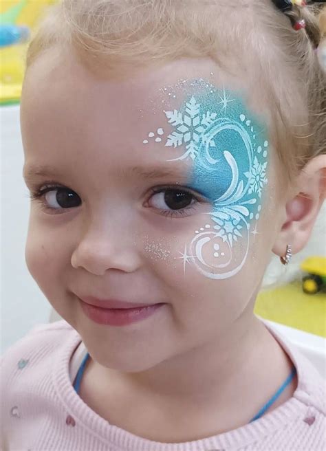 Pin On Birthday Parties In Christmas Face Painting Elsa Face