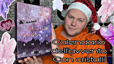 Apro Un Calendario Dell Avvento Pieno Di Cristalli Youtube