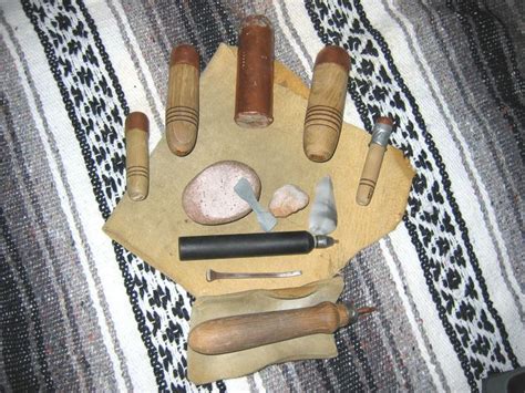 Flintknapping Tools Flint Knapping Craft Stick Crafts Flint