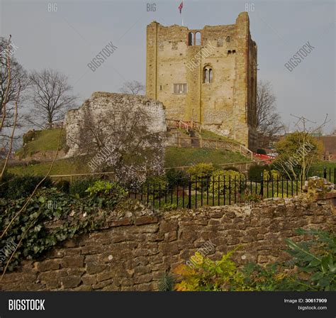 Guildford Castle Keep Image And Photo Free Trial Bigstock