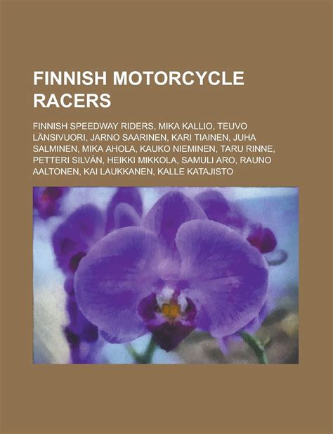 Buy Finnish Motorcycle Racers Mika Kallio Teuvo Lansivuori Jarno