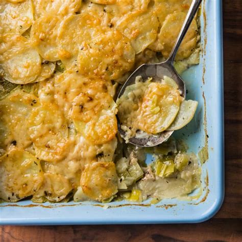 Potato And Leek Gratin Cook S Country Recipe