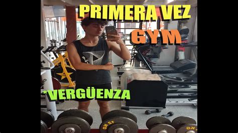 Primer Dia En El Gym Objetivo Aumentar Masa Muscular Youtube