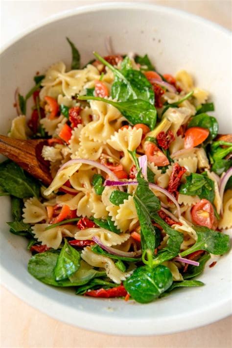 Sun Dried Tomato Pasta Salad Running On Real Food