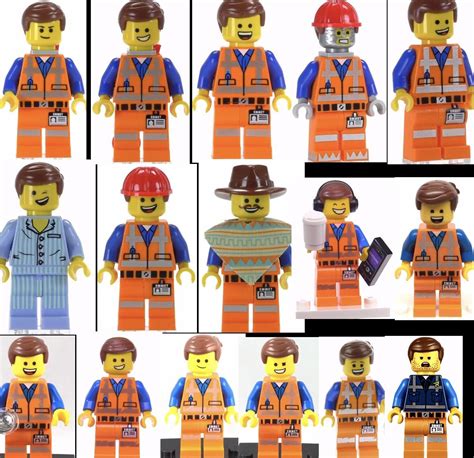 Every Single Emmet Minifigure Known To Mankind Just2good