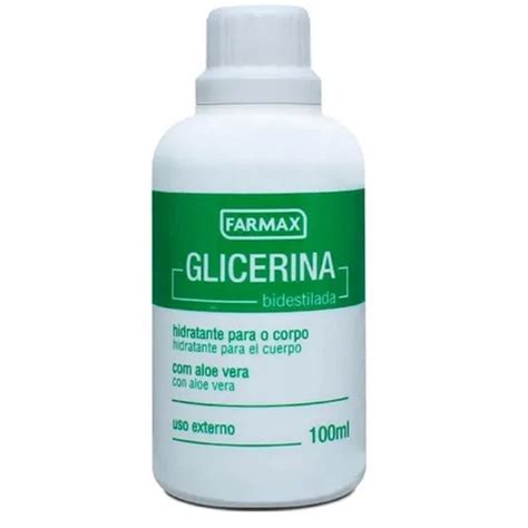 Hidratante Glicerina Aloe Vera Farmax 100ml Shopee Brasil