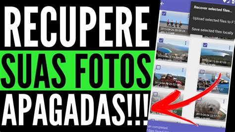 Como Recuperar Fotos Apagadas Da Lixeira Youtube