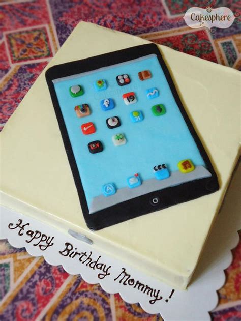 Ipad Mini Cake Decorated Cake By Cakesphere Cakesdecor