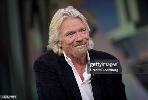 65 Virgin Group Founder And Chairman Richard Branson Interview Stock