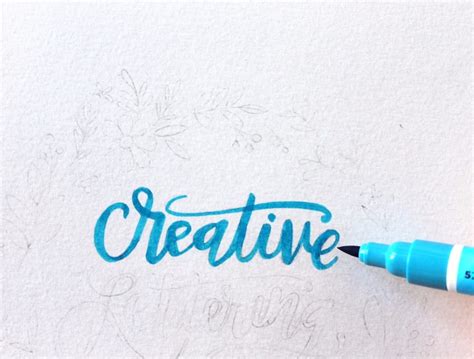 Lettering Creativo Con Le Brush Pen Di Talens Momarte