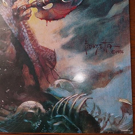 Frank Frazetta Dark Kingdom Oil Etsy