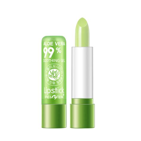 Leach【ready Stock】aloevera Lipstick Lipbalm Soothing Lips Treatment Aloe Vera Lip Balm