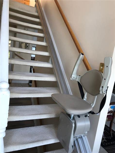 Bruno Elan Sre 3000 Stairlift With 16 Standard Rail Kit Outside