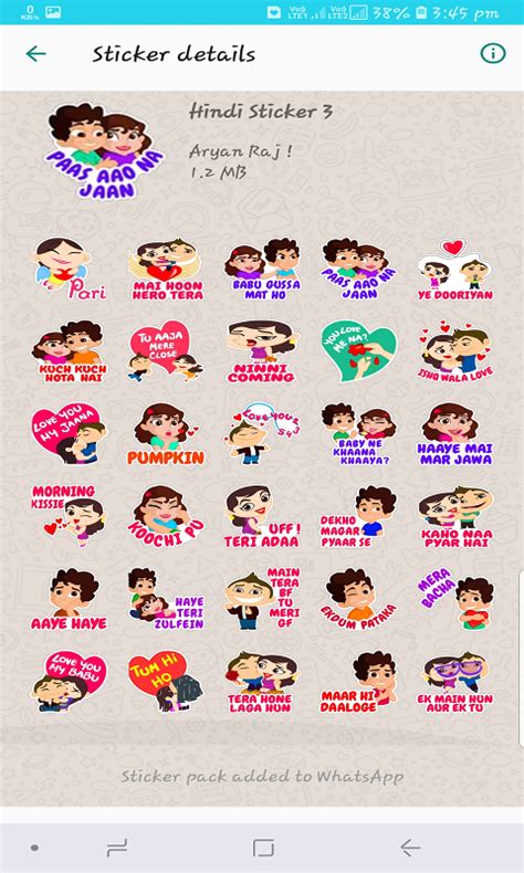 Wastickerapps Hindi Sticker Pack For Whatsappjpappstore For