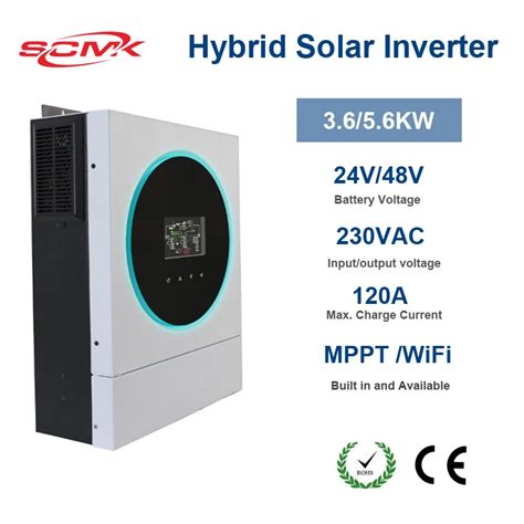 SCMK Onduleur Solaire Hors R Seau 3 6 Kw 5 6 Kw 6kw Contr Leur De